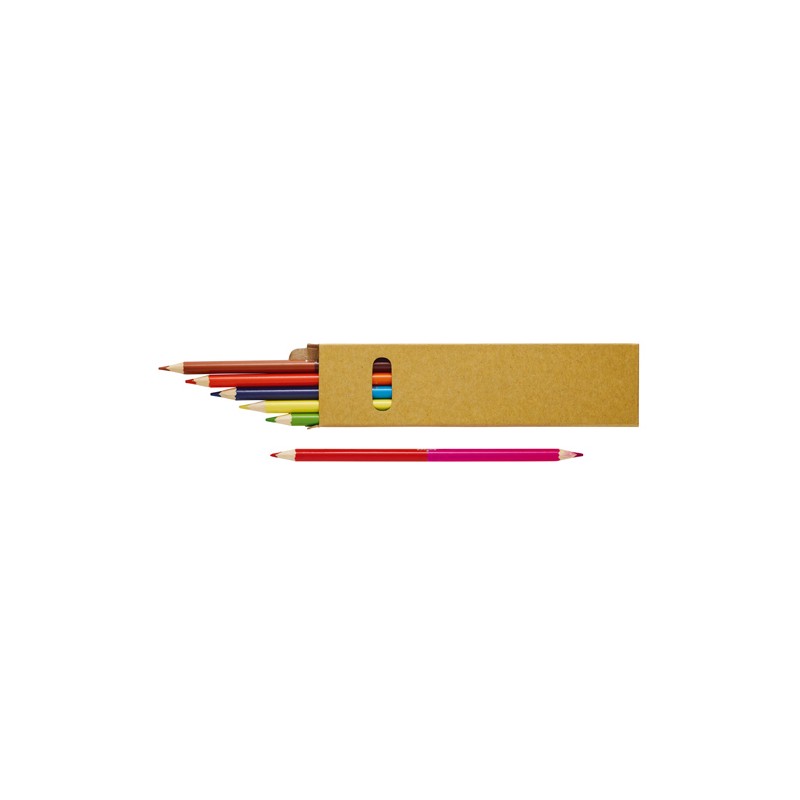Lápis bicolor 12 cores