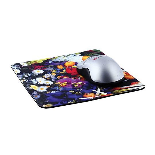 Rubber and fabric mouse pad...