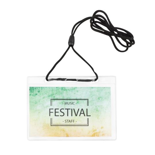 PVC identifier with neck...