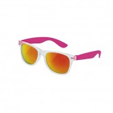 Óculos de sol Glow, lentes espelhadas com proteção UV400