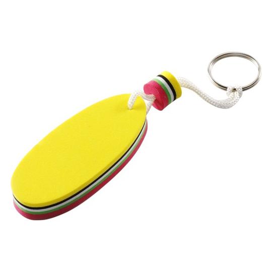 Floating EVA rubber keyring...