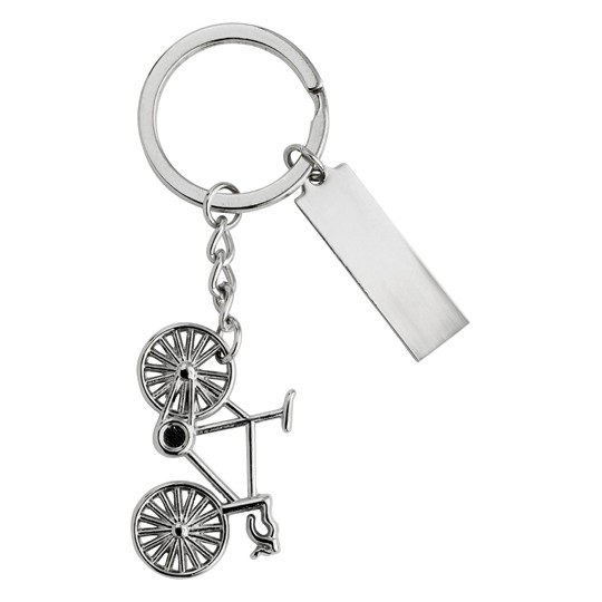 Porta-chaves de metal bicicleta