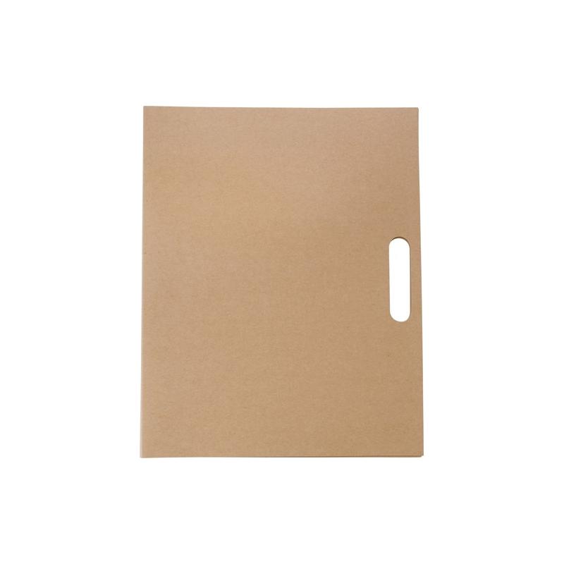 Charlie cardboard folder with handle